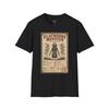Flatwoods Monster Character Sheet T-Shirt | Cryptid Vintage Illustration