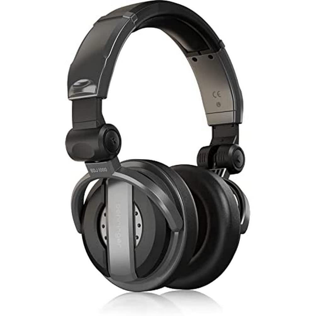 

Behringer BDJ 1000 DJ Headphones with 57mm Drivers, Over-Ear Design, Closed-Back