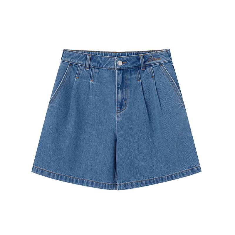 HAZZYS Women's PHIZ Series A-Line Denim Shorts