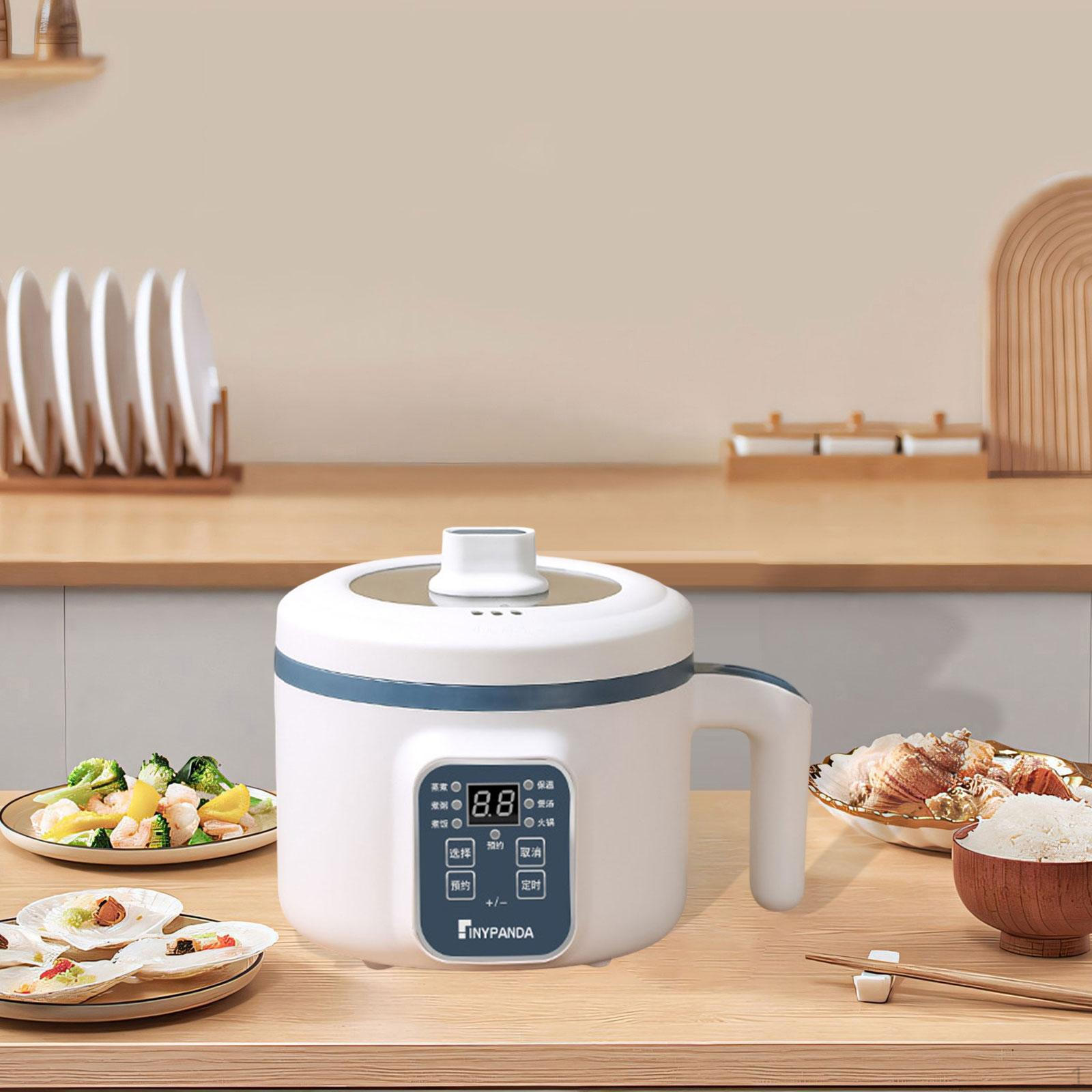 

Электрическая кастрюля для приготовления лапши быстрого приготовления, мини-хотпот с антипригарным покрытием, маленькая рисоварка для приготовления Without Steamer