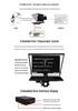 Sai Tianying 20" Professional Teleprompter with USB Drive for Studio Speech Recording