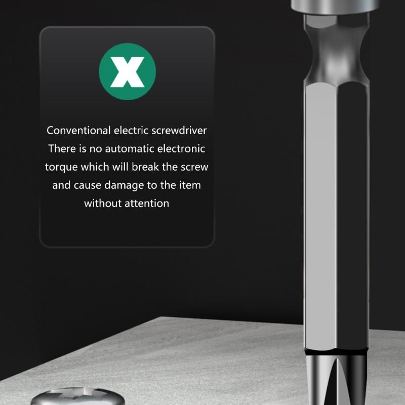 Mini Electric Screw Driver Kits with Magnetic Bits Rechargeable Electric Screwdriver, Power Cordless Screwdriver Set