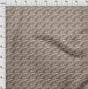 oneOone Cotton Flex Brown Fabric Abstracts Craft Projects Decor Fabric Printed By The Yard 40 Inch