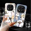 Cartoon Cute Hamster Shockproof Phone Case for Xiaomi Redmi Note 15 14 13 12 Pro Plus 11 11S 11T 5G Cover Anti Fall Fundas