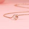 Jewelry Hexagonal Necklace Simple Fashion Diamond Collarbone Chain Ins Wind Premium Durable Quality Useful Practical