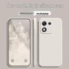 Honor X70i Case: Solid Color, Full Coverage, Anti-Drop, Soft Shell, Straight Edge Design, New Model