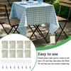 Outdoor Curtain Weights 8pcs outdoor curtain weight bag set curtain bottom weight bag for Fixing Tablecloth Garden Flag
