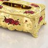 Creative European Square Rectangular Tissue Box Decorative Cover Bathroom Holder Car Office