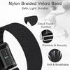 Verstellbares Nylon-Sportarmband für Whoop 5.0 Wasserdichtes Ersatz-Armband Fitness-Tracker Whoop Life EKG-Armband