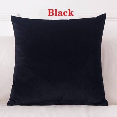 Solid Velvet Pillow Cushion Cover Home New Year Decorative 40*40/45*45/50*50/55*55/60*60cm Kussenhoes Housse De Coussin Cojines