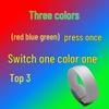 Customizable LED Fluorescent Flashing Wristband - Event Cheering Gift