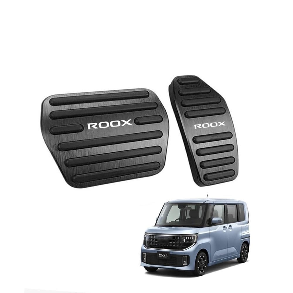 

FOR ROOX BB1A/BB2A/BB5A/BB6A Series (September 2025 and up) Aluminum Alloy Interior Modified Pedal Accessories Cover Luks Accessories (Black) чорний