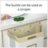 S/L Kitchen Folding Hanging Trash Can Home Bathroom Cabinet Wall Mounted Trash Can Kitchen Accessories DROPSHIPPING
