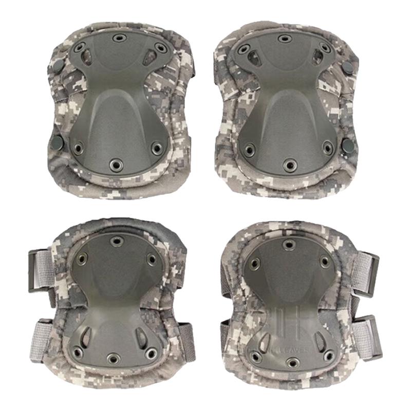 ZhanYe Tactical Hard Shell Knee & Elbow Pads 4-Piece Set