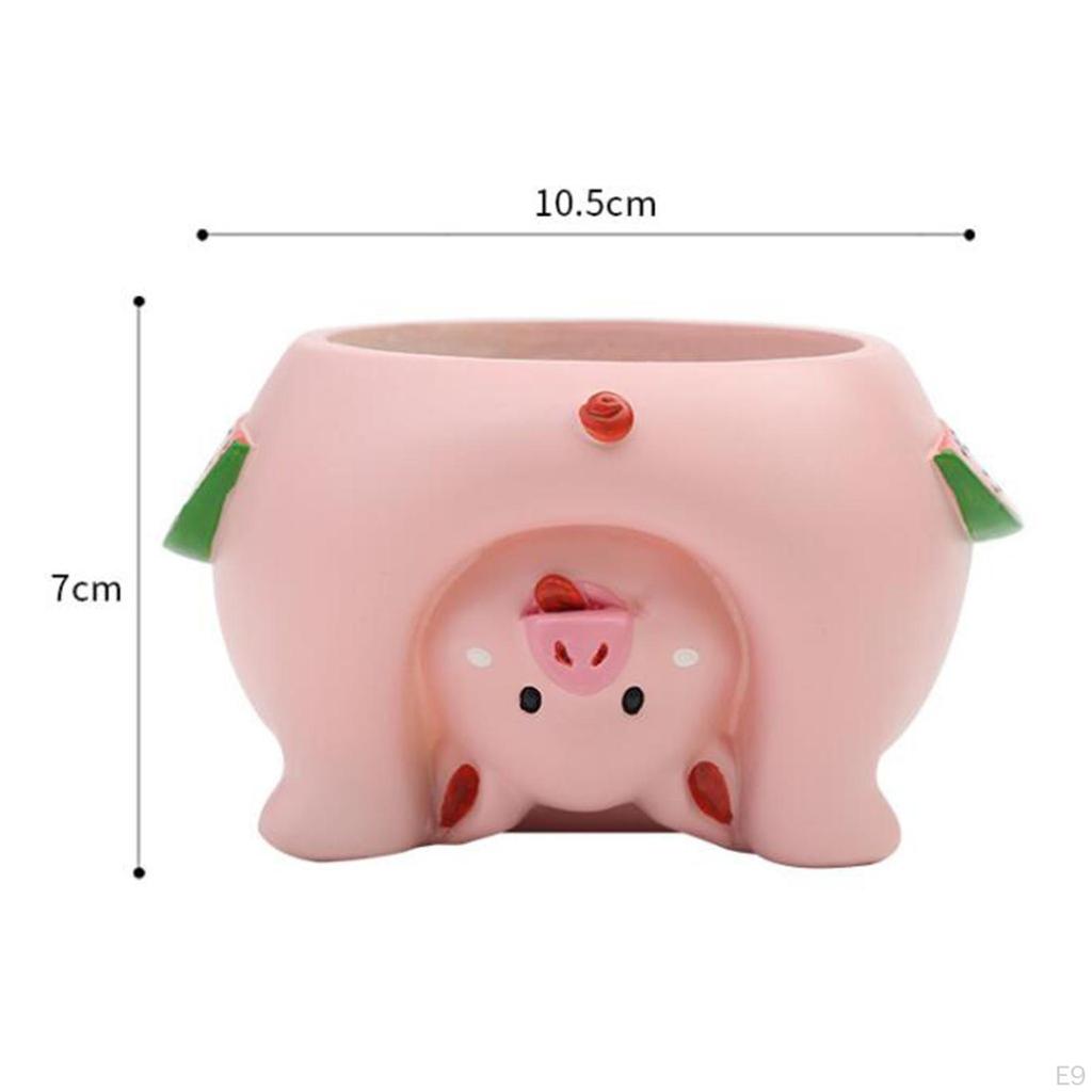 Pot Cute Animal Flower er Flowerpot Garden Decor Bonsai Pots Birthday Gift