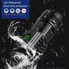 Ultra Powerful Flashlight 3 Core LED Mini Tactical Flashlight USB Rechargeable High Power LED Torch With Magnet Hand Lamp Gift