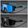 2PCS Men's Oversized Cycling Glasses for Men Bicycle Windproof Colorful Coating Sunglasses Outdoor Sports Motorcyc