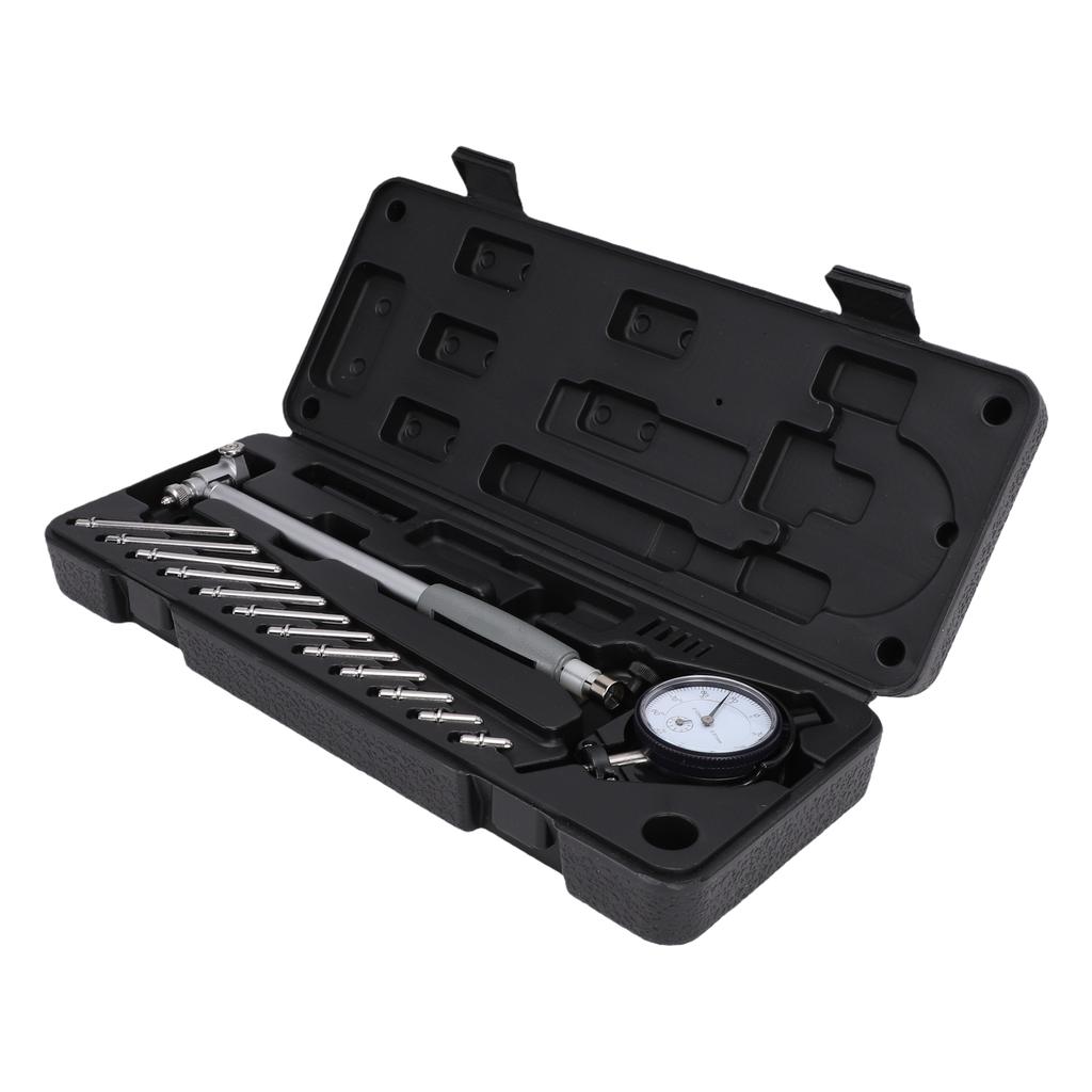 Digital Internal Gauge Set 2 to 6in 0.0005in Self Centering Dial Bore Gage Carbide Anvils Deep Hole Measuring Tool for