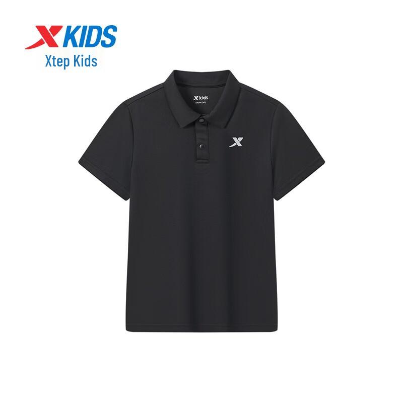 XTEP Kids' Unisex Short Sleeve Polo Shirt