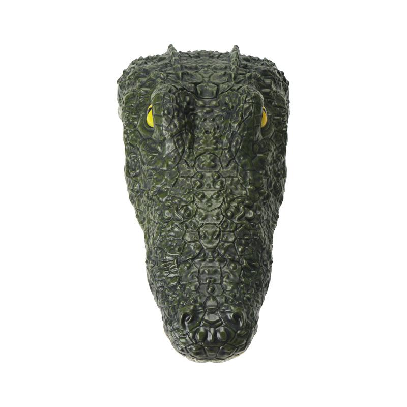 RC Boat Simulation Crocodile Head 2.4G Remote Control Joke Alligator Decoy Electric Toys Summer Water  Spoof robot Toys gift