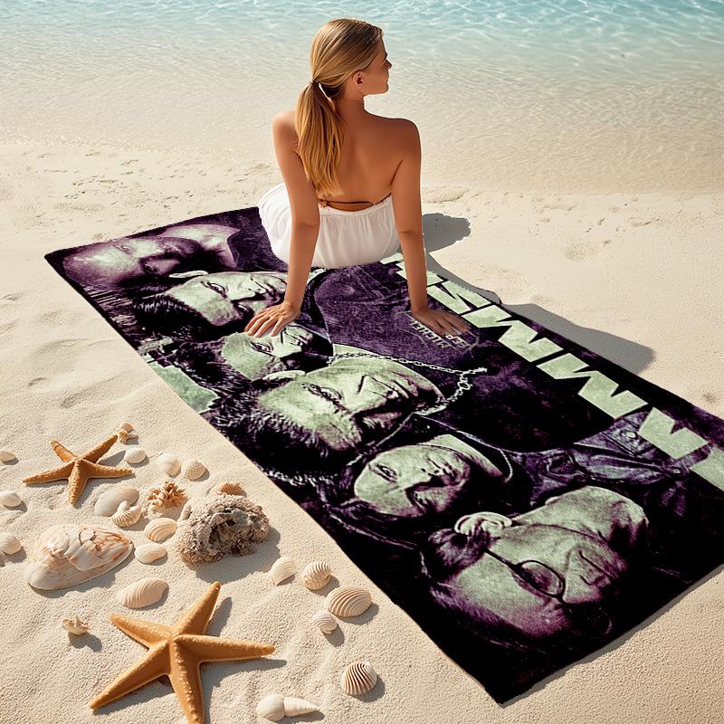Till Lindemann, Lead Singer of the German Heavy Metal Rock Band Rammstein, Outdoor Camping Vacation Swimming Beach Scarf Decorative Blanket F10