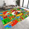 This new Super Mario cartoon rug is suitable for home décor in game rooms, bedrooms, living rooms, sofas, and other areas;