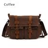 Retro Men's Canvas Shoulder Bag European American Style Men's Crossbody Bag Outdoor Casual Knapsack Father's Day Present