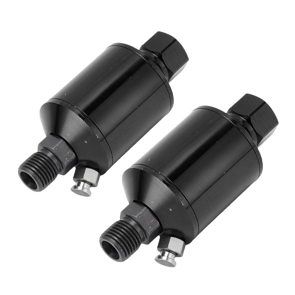 2 Pcs Paint Filter 1Celsius4in NPT Inlet Outlet Aluminum Alloy Water Separator Filter