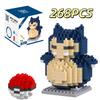 61 Style Funny Building Blocks Assembly Anime Picachu Charizard Doll Blastoise Bulbasaur Gengar Bricks Toy for Kid