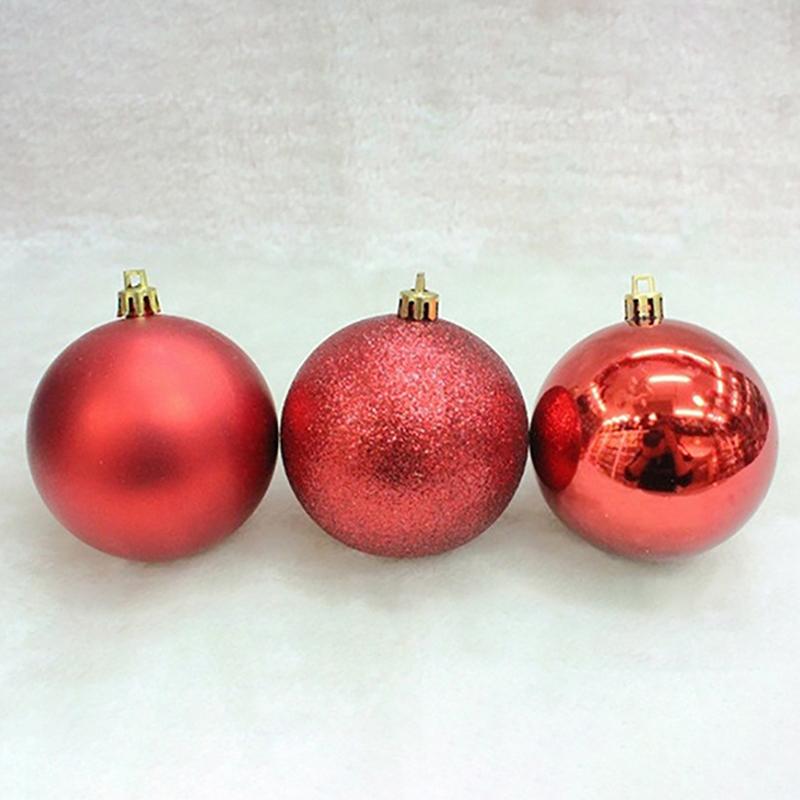 24Pcs 3Cm Christmas Ball Ornaments Xmas Tree Balls Christmas Tree Hanging Pendant Festive Party Supplies Christmas Decor