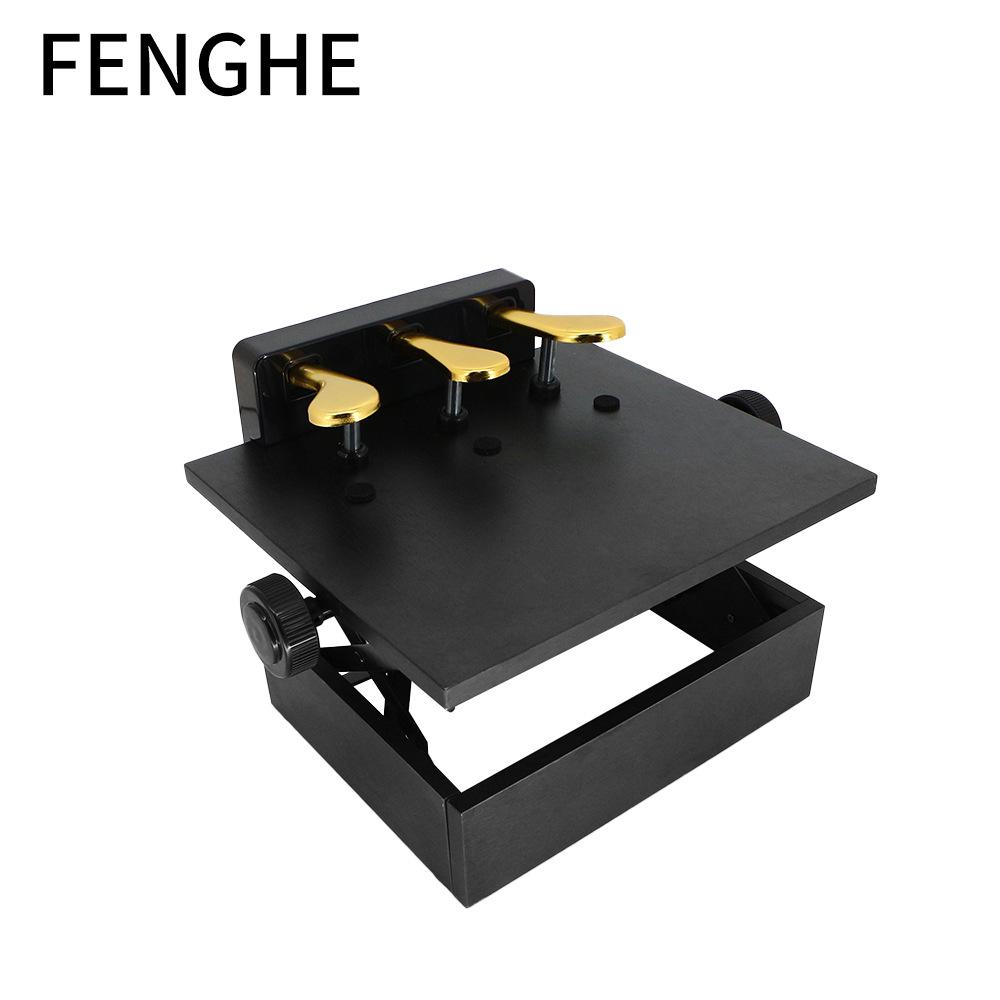 

Piano Pedal Height Increaser for Children - Adjustable Foot Pedal Aid чорний