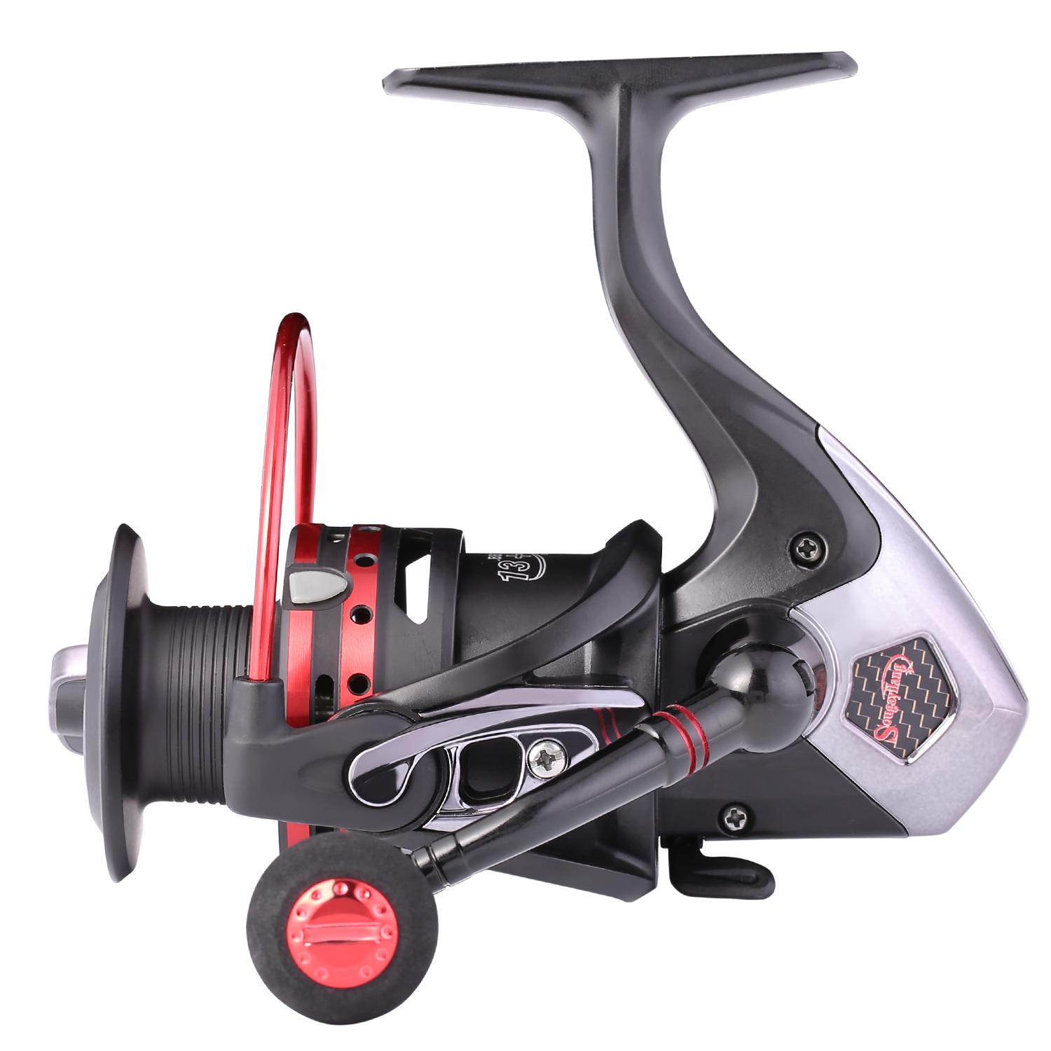 

Спиннинговая катушка 13 + 1 BB, спиннинговое рыболовное колесо, форель, карп, окунь, пресноводная катушка для морской рыбалки 1000