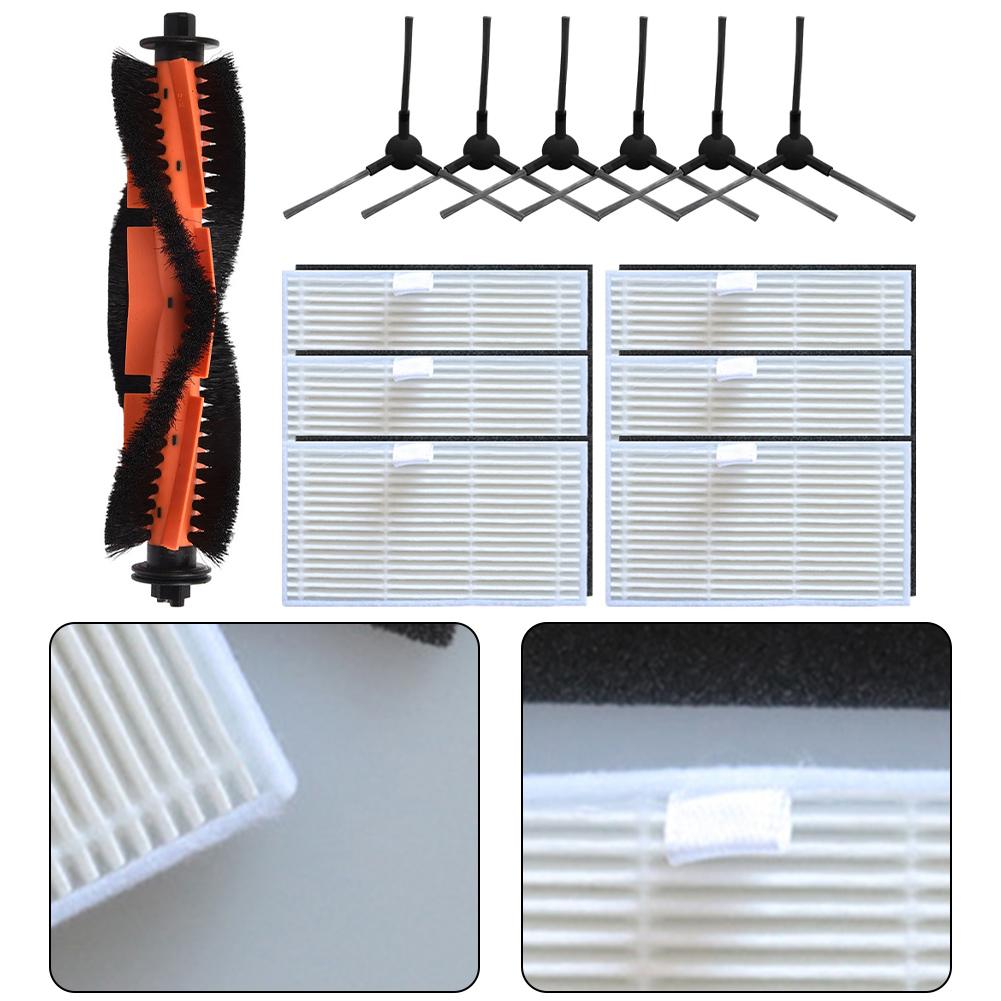 11pc Vacuum Cleaner Kit For Unino UR3 Robotic Vacuum Cleaner  Main Roller Brush, Side Brushes, And Filter Kit For Vacuum Cleaner