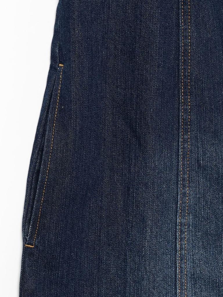 B:MING LIFE STORE by BEAMS Women's Indigo Denim Jumper Skirt (S-M)