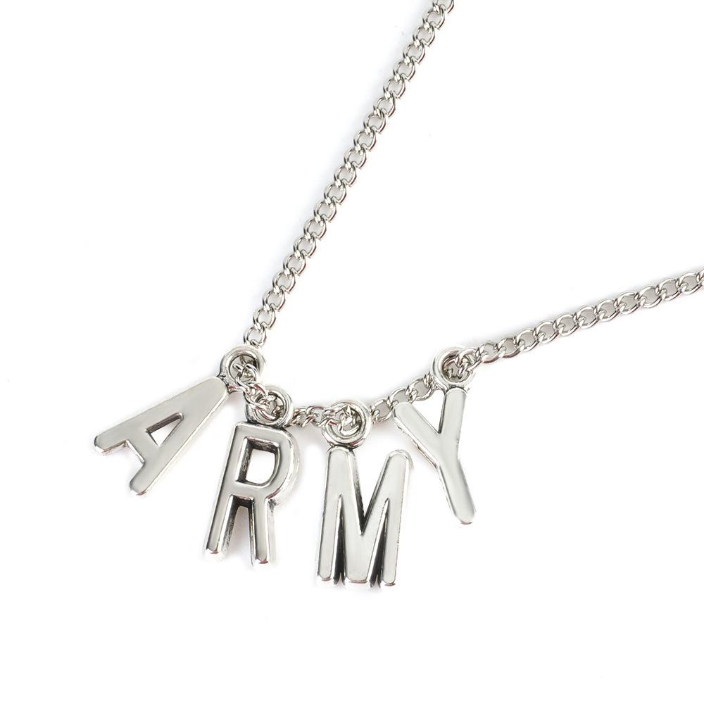 Ожерелье Пак Чимин BTS ARMY – Издание для фан-клуба 360 mm