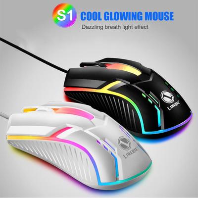 Podświetlana mysz przewodowa Konkurencyjna mysz do gier Notebook Office Luminous Mouse