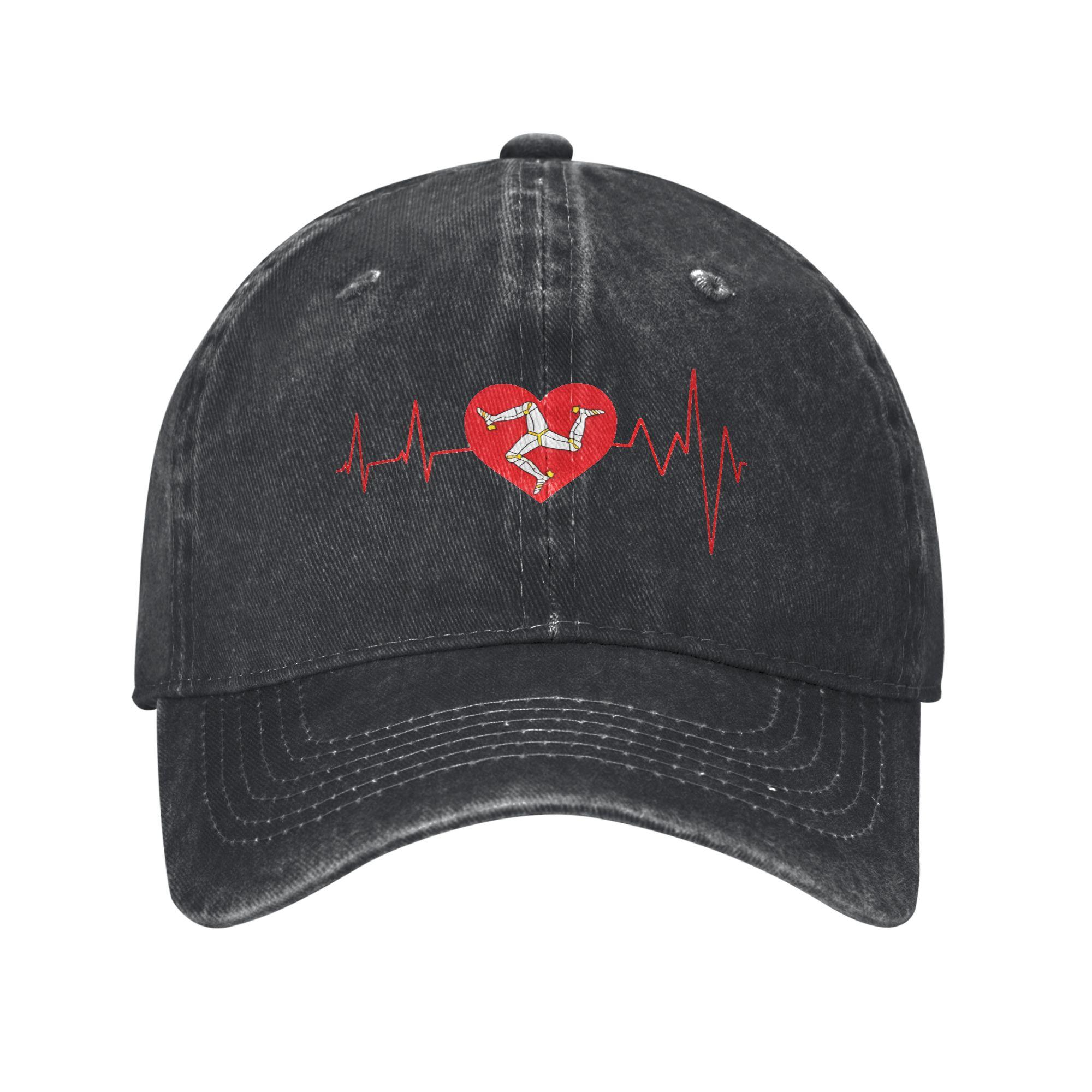 Isle Of Unisex TT Motorcycle Race Baseball Cap Vintage Distressed Cotton Snapback Cap for Unisex Women Running Golf Gift Hats Cap One Size