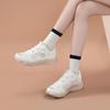 Anta Gravity Comfortable Trendy Shock Absorbing Wear Resistant Low Top Casual Shoes Women Sneaker Paper-White 122528812-5