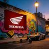 Motorcycle For HONDA Premium Flag 120g Polyester Eco Friendly Print Waterproof Wear Resistant Home Party Decor Banner BO8