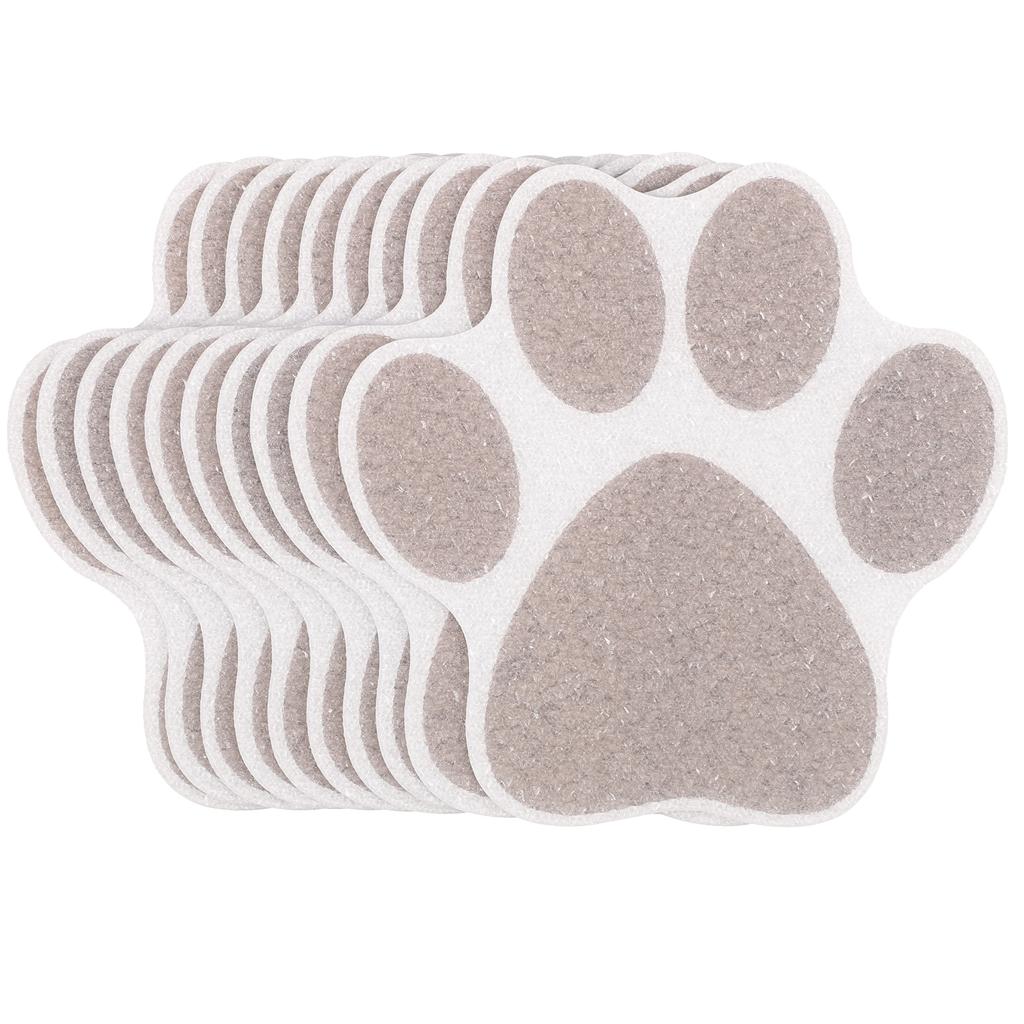 10pcs Anti-Slip Decorative Stickers Dog Paw Design For Bathtub Shower Kitchen Stairs Non Slip Grip Floor Decals Home Safety