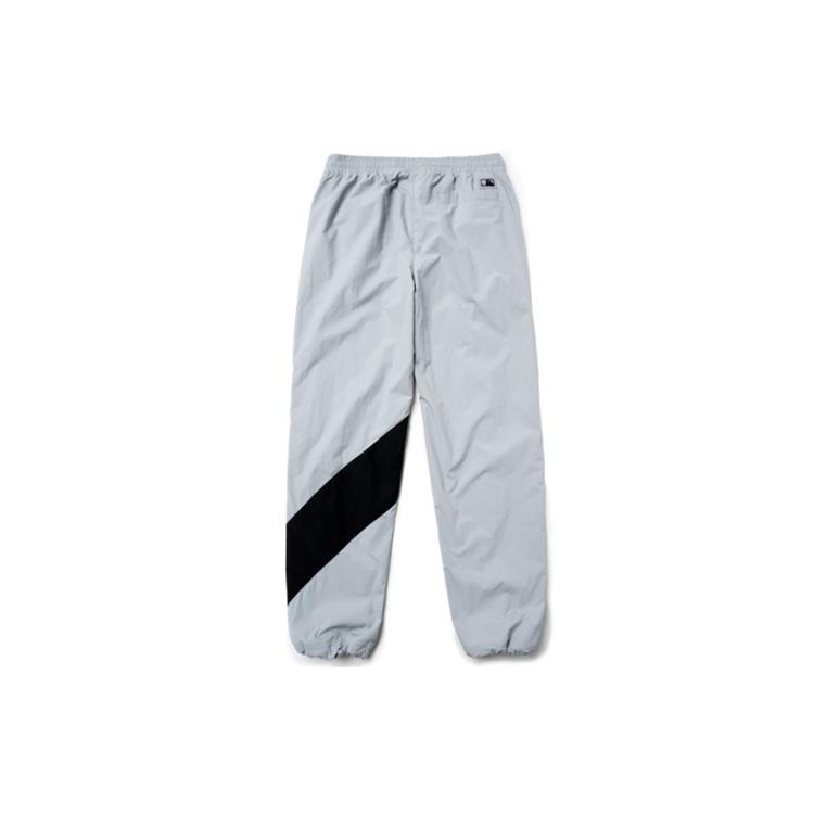 New MLB Knitted Sports Pants Unisex Gray 3AWP10014-50GRS