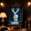 DIY Pearl Painting Set Little Deer Pattern Home Decoration Handmade Sticky Diamond Creative Canvas Pearl Art Painting Crafts Perfect Gift