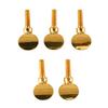 5 Pcs Saxophone Neck Receiver Tightening Screw Brass High Hardness Sax Neck Screw