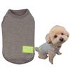 WAG WELL TOKYO x Terahertz One Dog Recovery Tank Top, Organic Cotton, Gray, Medium, Cool