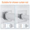 12/24Pcs Shower Rod Holder with Strong Easy To Install Shower Strong Load-Bearing Waterproof Curtain Rod