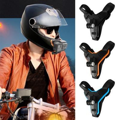 Držák akční kamery Nastavitelný Snadná instalace Držák držáku na helmu Držák na bradu Motocykl Držák na bradu pro GoPro