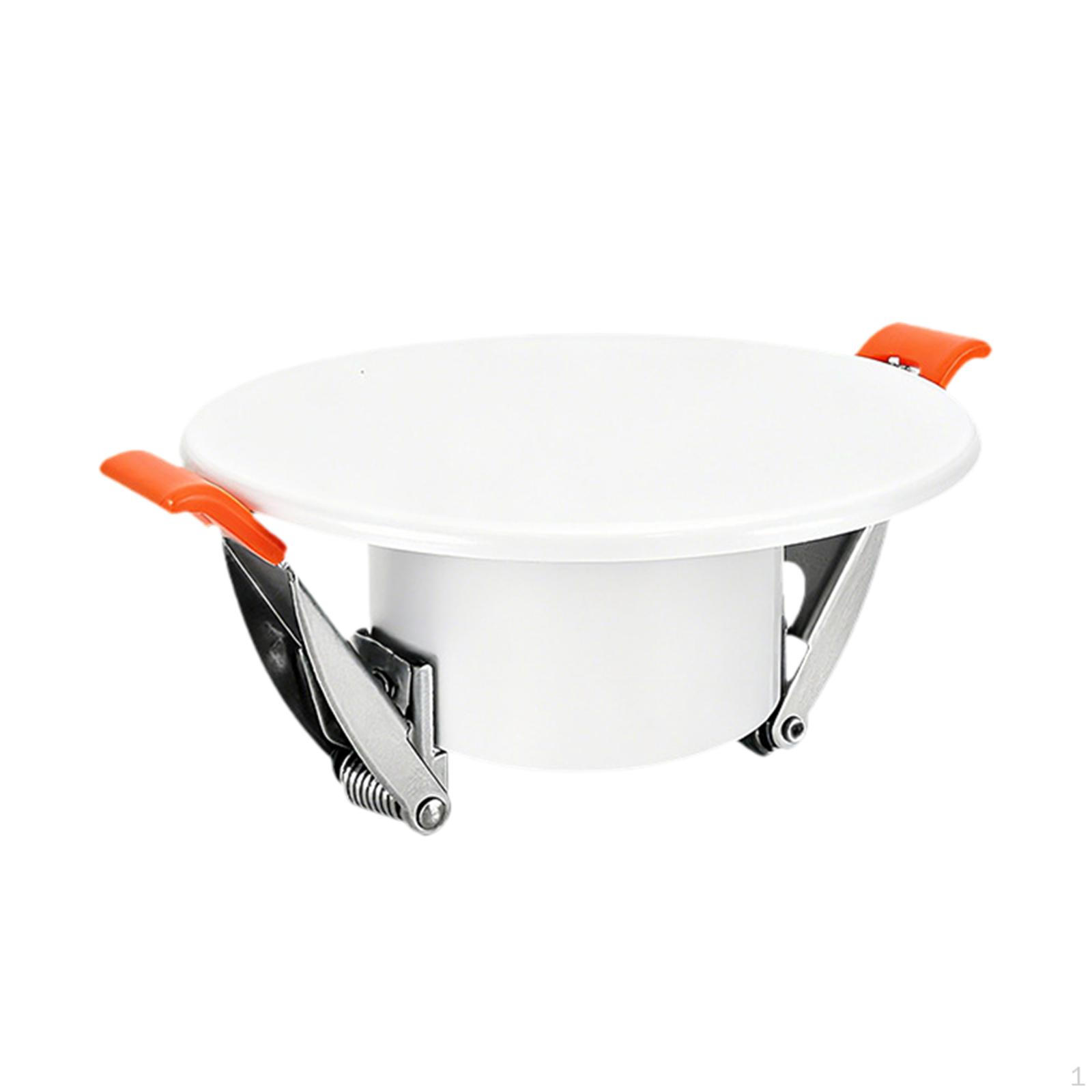 

Накладка на отвір для точкового світильника, настінний монтаж, декоративна панель для отворів кондиціонування, дім, кухня білий