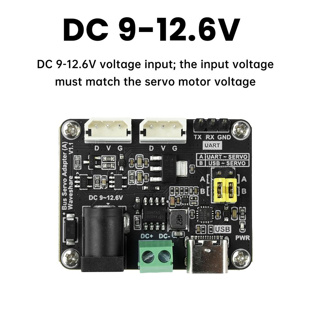 Bus Servo Integrates Servo Power Supply Control Circuit Adapter Applicable Module For Raspberry Pi UART STSC Series Servos robot
