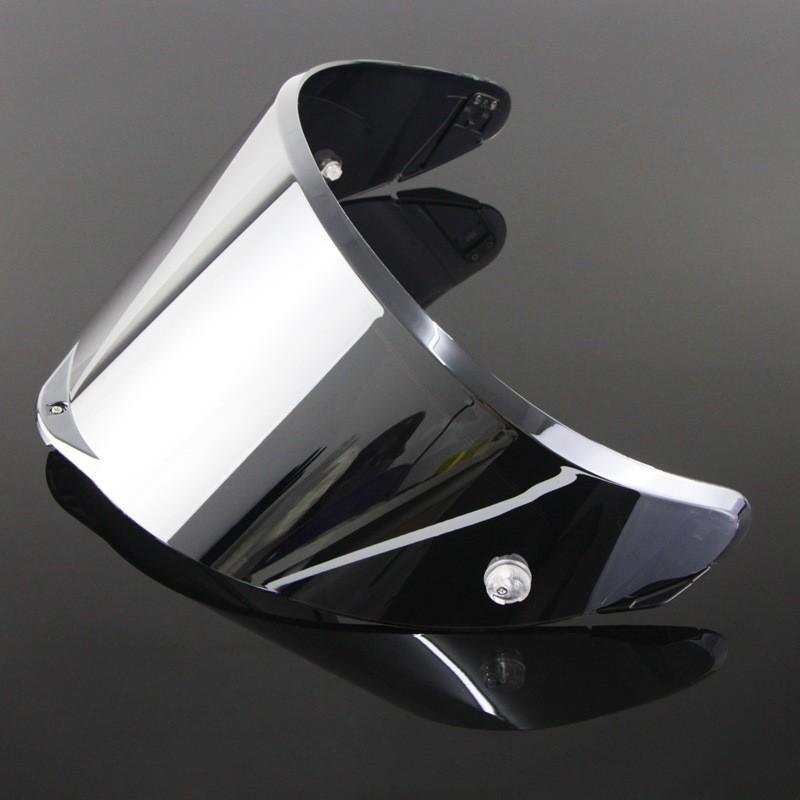 Visière de Casque de Moto Lentille PISTA GPRR CORSA Fumée Bleue Teintée Pare-brise Électroplaqué Avec Aileron Accessoires
