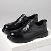Leather Shoes Spring and Autumn Men's New Men's Shoes Business Casual Dress Shoes Platform Men's British Leather Shoes